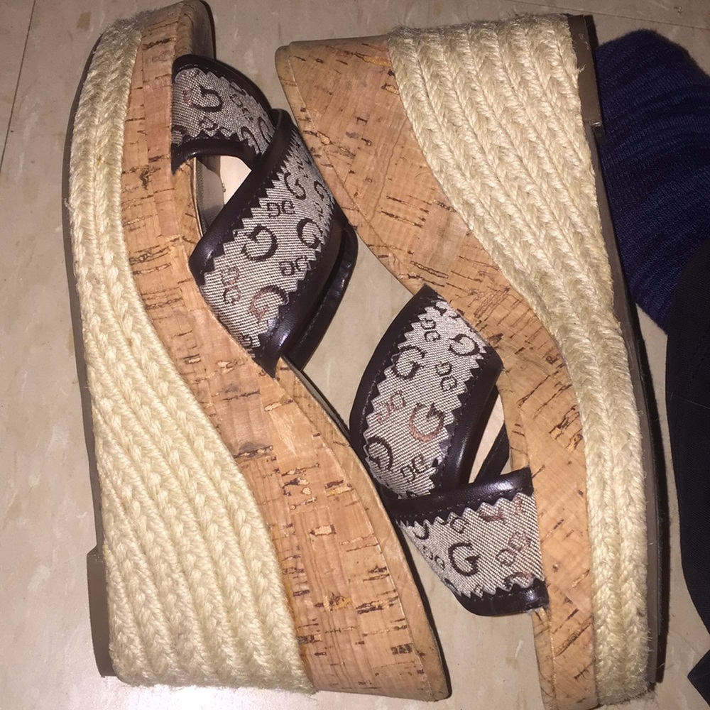 Guess wedged heel sandals 6